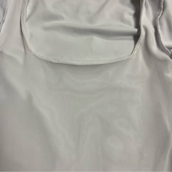 Intimately Free People Bodysuit Women’s XS Ivory Square Neck Truth or Square Duo - Picture 12 of 16